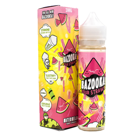 Bazooka -Watermelone Sour Straws